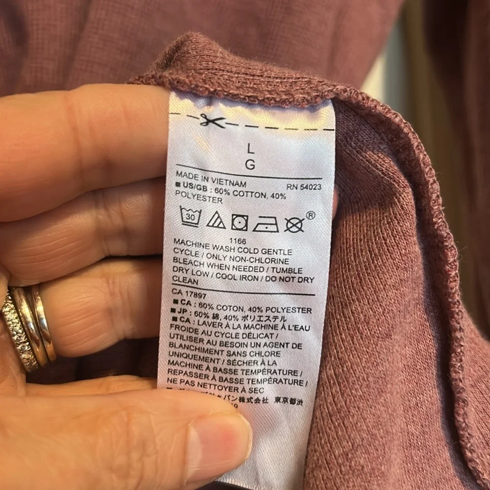 Banana Republic Henley Size Large